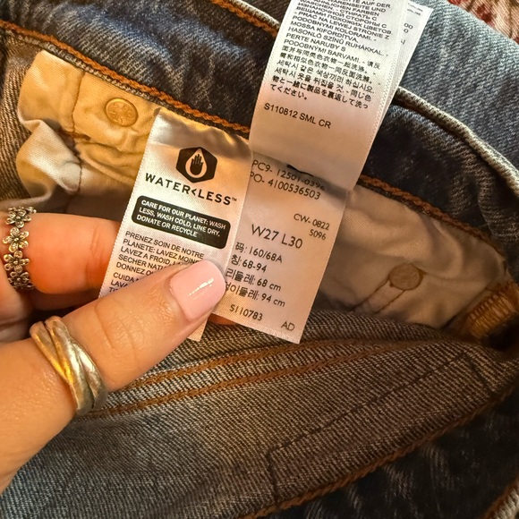 Levi 501 Straight Leg Jeans - Picture 4 of 5